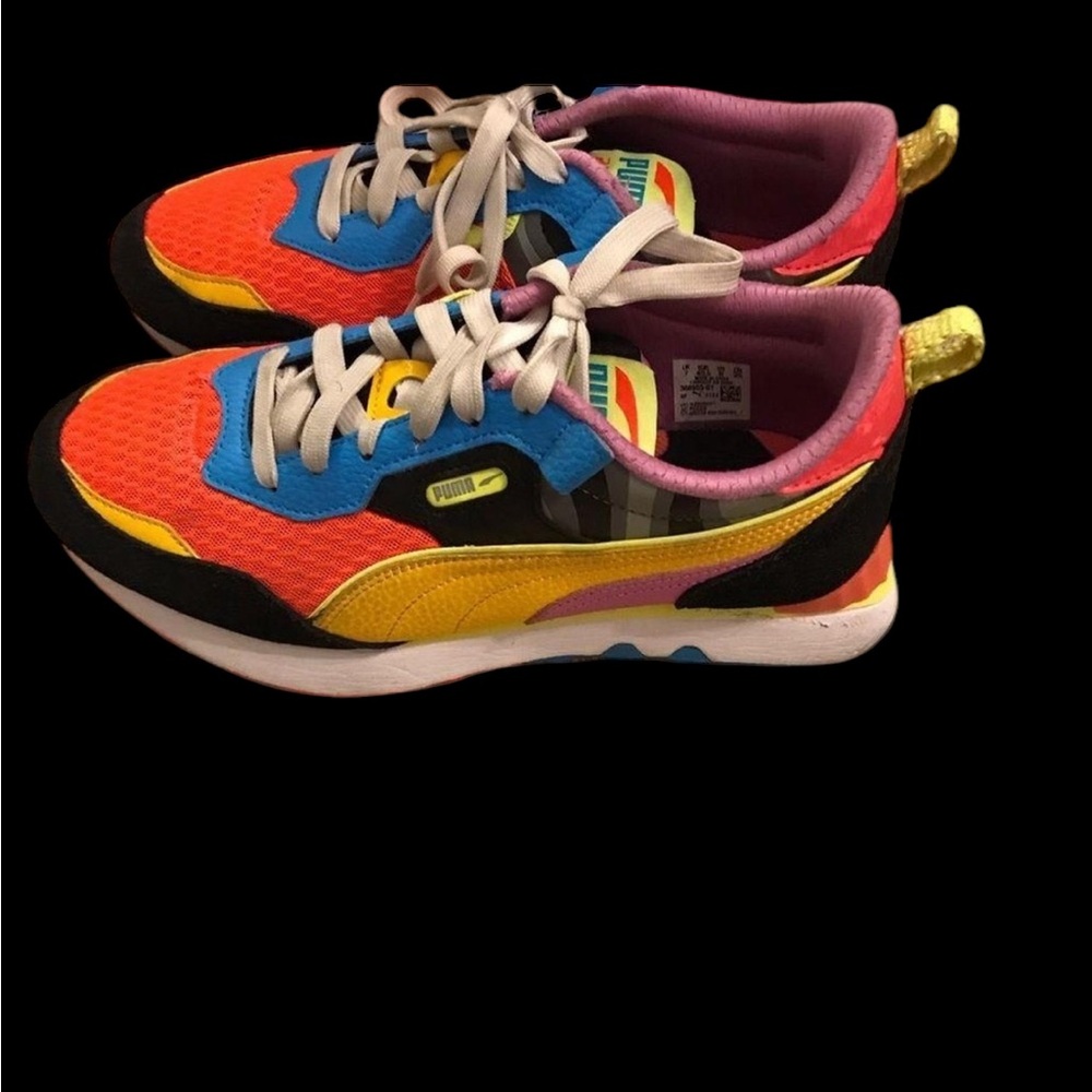 Puma Multicolor Sneakers - Red, Blue, Yellow, Black